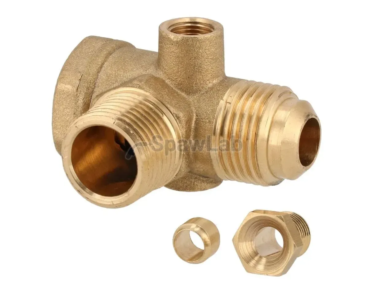 Airpress Rückschlagventil für Kompressor 1/2" x 1/2" - Winkel
