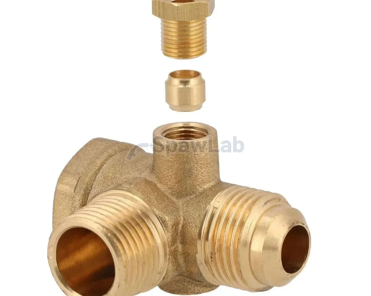 Airpress Rückschlagventil für Kompressor 1/2" x 1/2" - Winkel, Bild 2