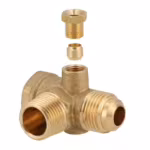 Airpress Rückschlagventil für Kompressor 1/2" x 1/2" - Winkel, Bild 2
