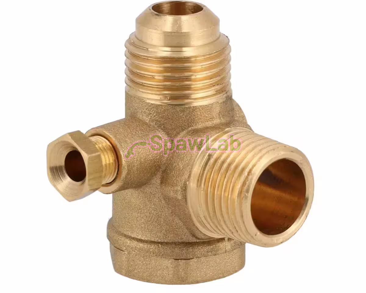 Airpress Rückschlagventil für Kompressor 1/2" x 1/2" - Winkel, Bild 7