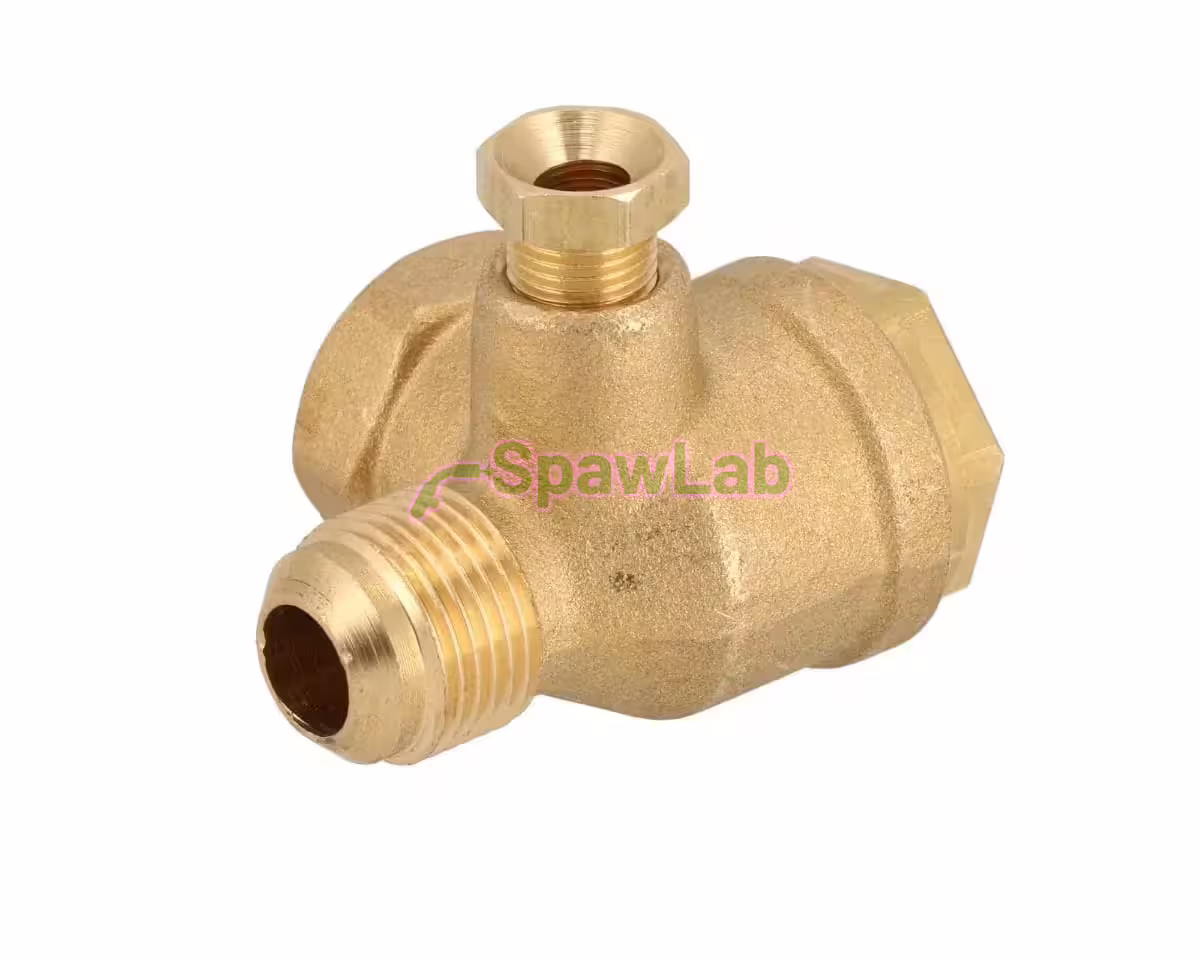 Airpress Rückschlagventil für Kompressor 3/8" x 3/8" x 1/8" - Winkel