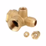 Airpress Rückschlagventil für Kompressor 3/8" x 3/8" x 1/8" - Winkel, Bild 2