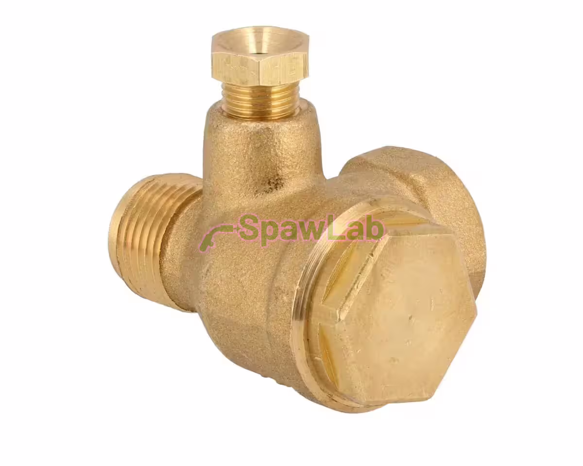Airpress Rückschlagventil für Kompressor 3/8" x 3/8" x 1/8" - Winkel, Bild 5