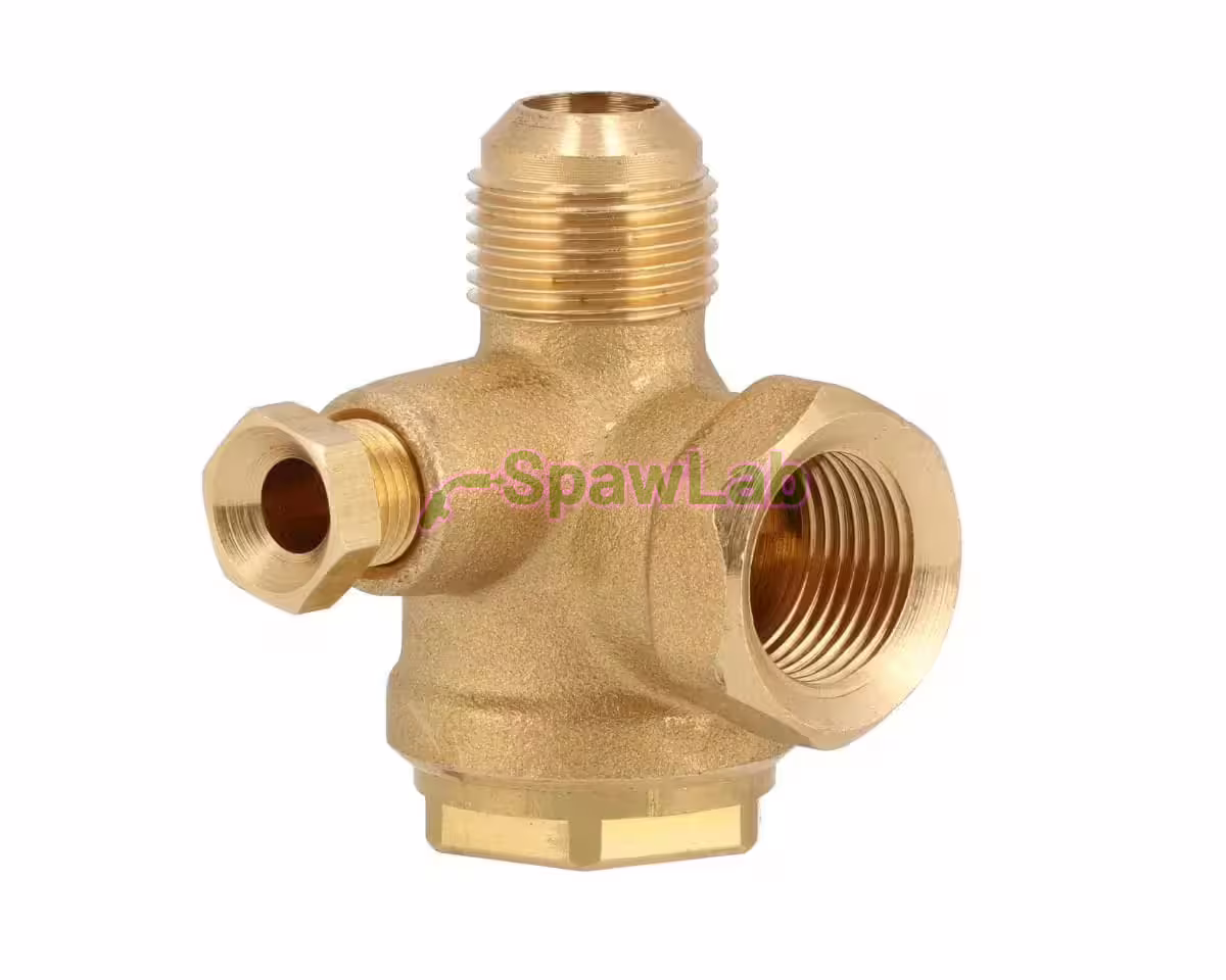 Airpress Rückschlagventil für Kompressor 3/8" x 3/8" x 1/8" - Winkel, Bild 7