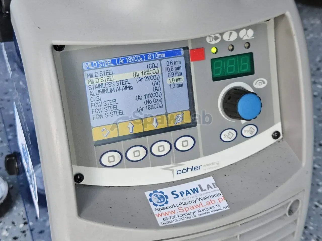 Bohler Uranos 2000 SMC, gebrauchtes MIG/MAG-Schweißgerät, Bild 5