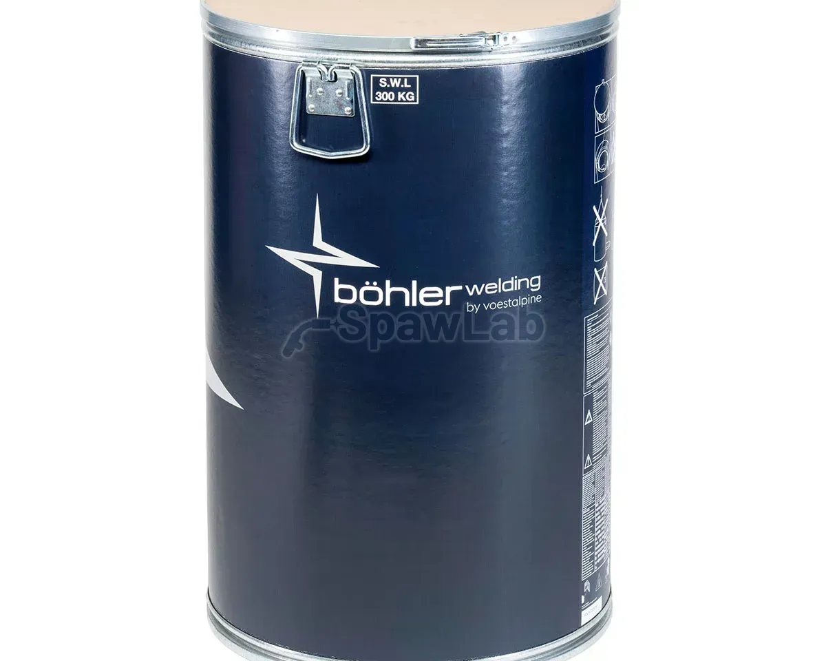 BÖHLER A 7 CN-UP SAW wire: Böhler Welding wire in a basedrum
