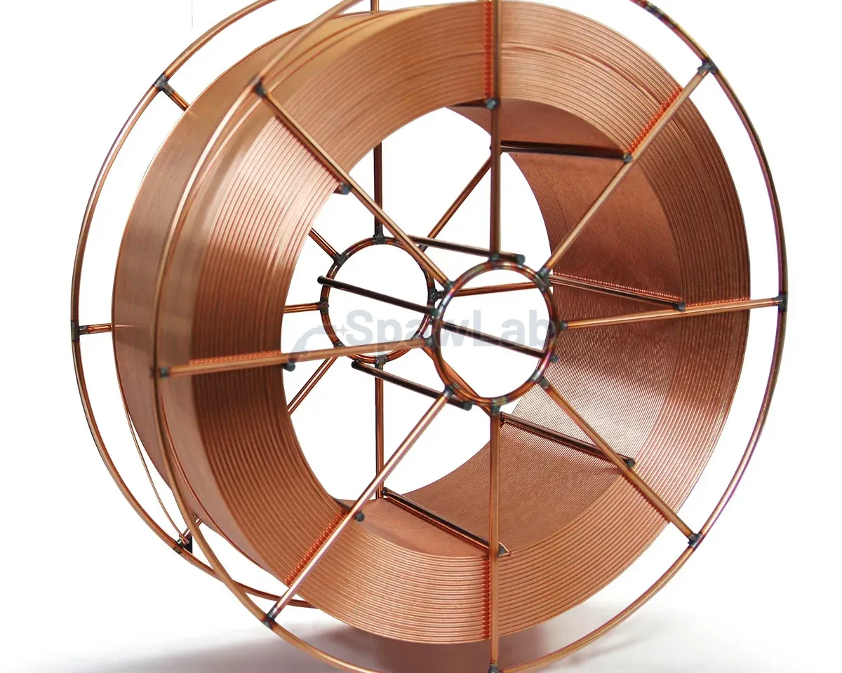 WEARmig Tool 58 solid MIG/MAG wire: Böhler Welding wire on a BS300 spool, coppered
