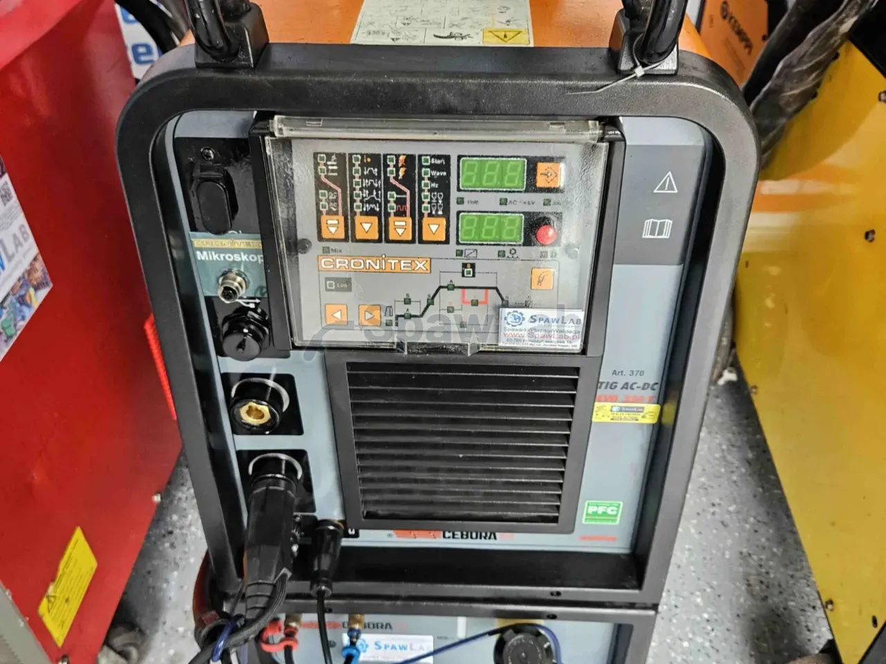 Cebora TIG AC-DC EVO 330 T (Art. 370), used TIG welder, photo 3