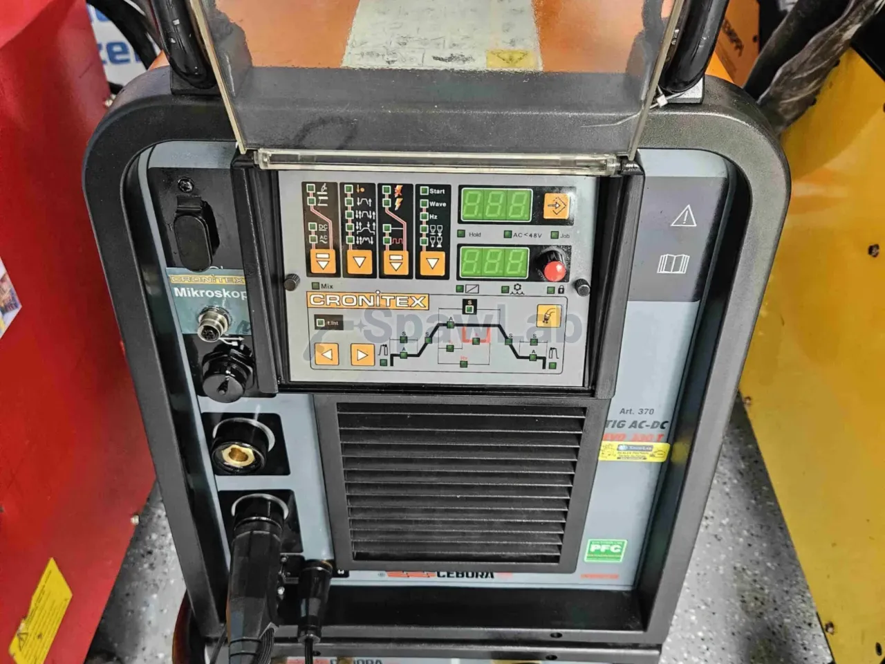 Cebora TIG AC-DC EVO 330 T (Art. 370), used TIG welder, photo 4