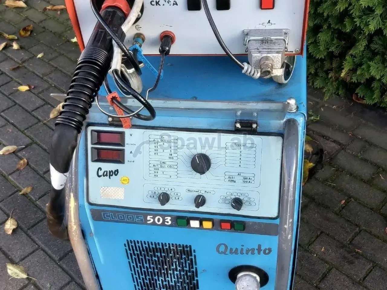 Cloos GLC 503 Quinto/ CAPO, gebrauchtes MIG/MAG-Schweißgerät, Bild 4
