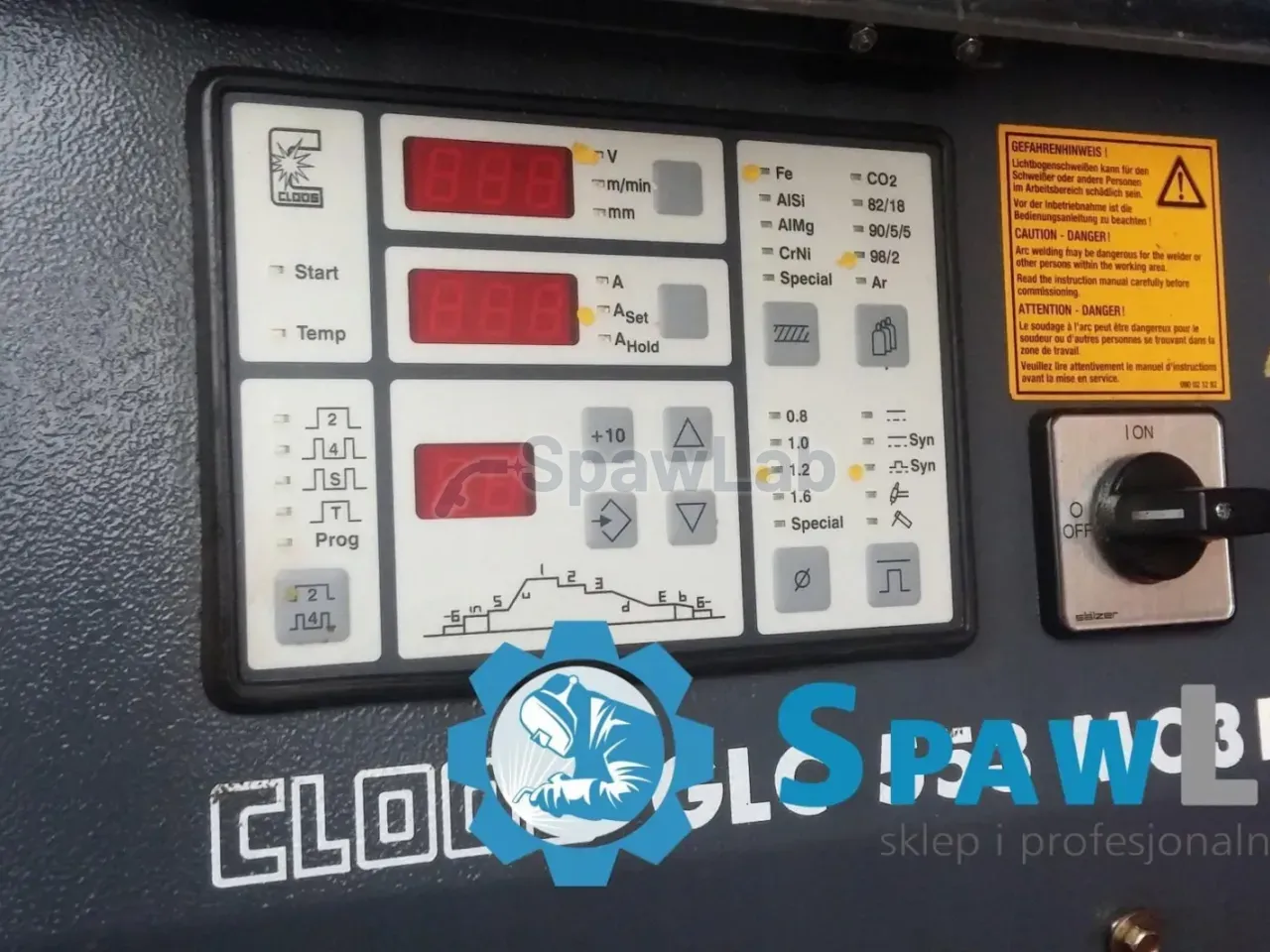 Cloos GLC 550 A Mc3, spawarka MIG/MAG 550 A z funkcją puls, zdjęcie 4