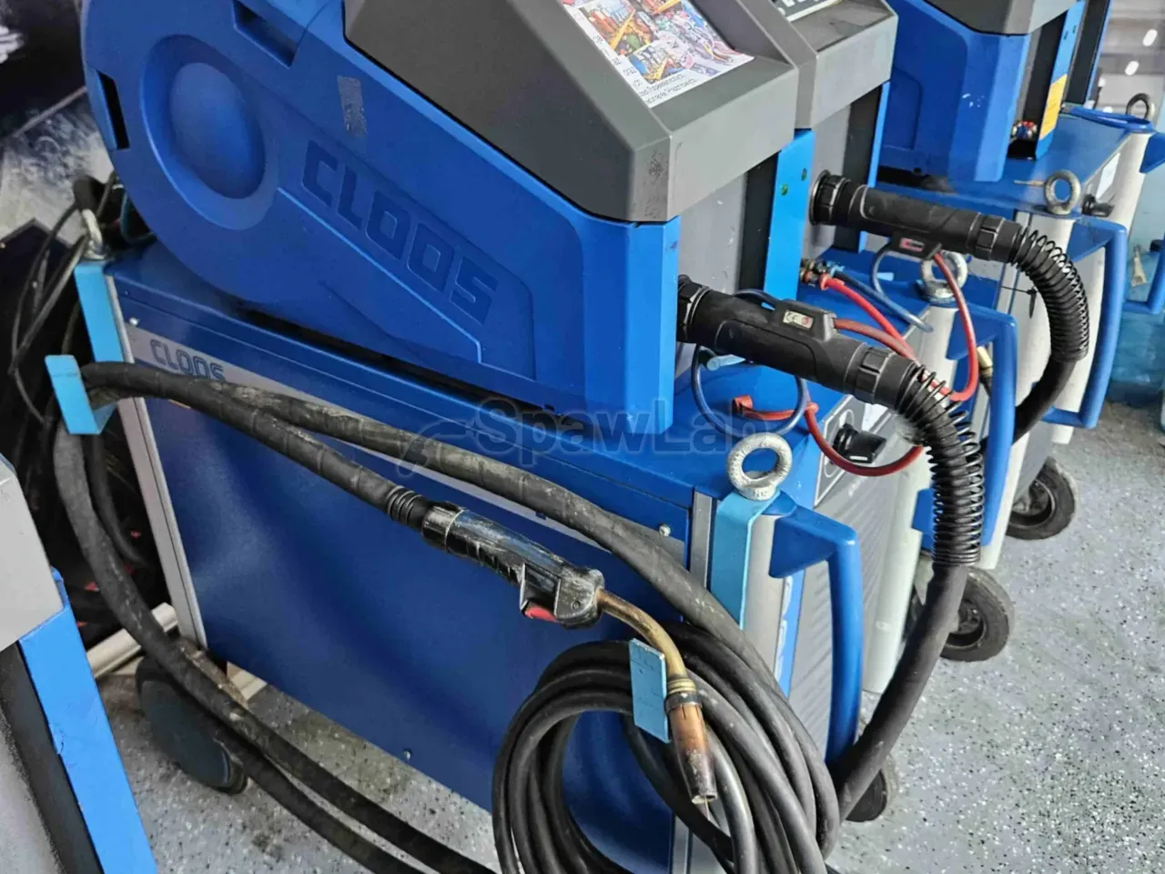 CLOOS QINEO PULSE 600 QWD-TWIN MASTER, gebrauchtes MIG/MAG-Schweißgerät, Bild 7