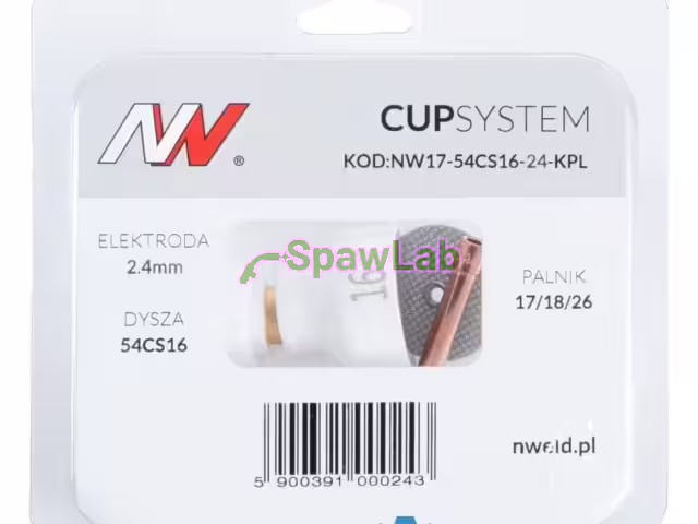 CUPSystem kit 17/18/26 with cup gas nozzle #16 [for 2.4 electrode]