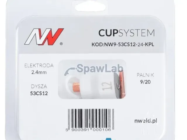 CUPSYSTEM - zestaw 9/20 dysza kielich #12 [na elektrodę 2.4]