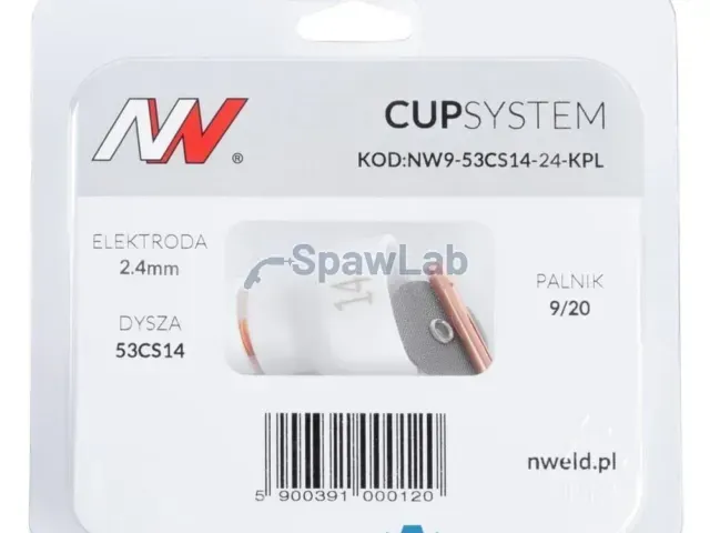 CUPSYSTEM - zestaw 9/20 dysza kielich #14 [na elektrodę 2.4]