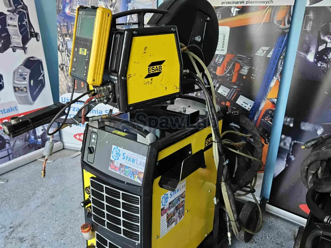 ESAB Aristo Mig 5000iw, used MIG/MAG welder, photo 6