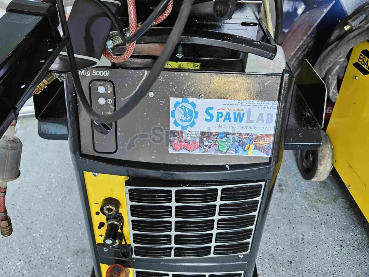 ESAB Aristo Mig 5000iw, used MIG/MAG welder, photo 8