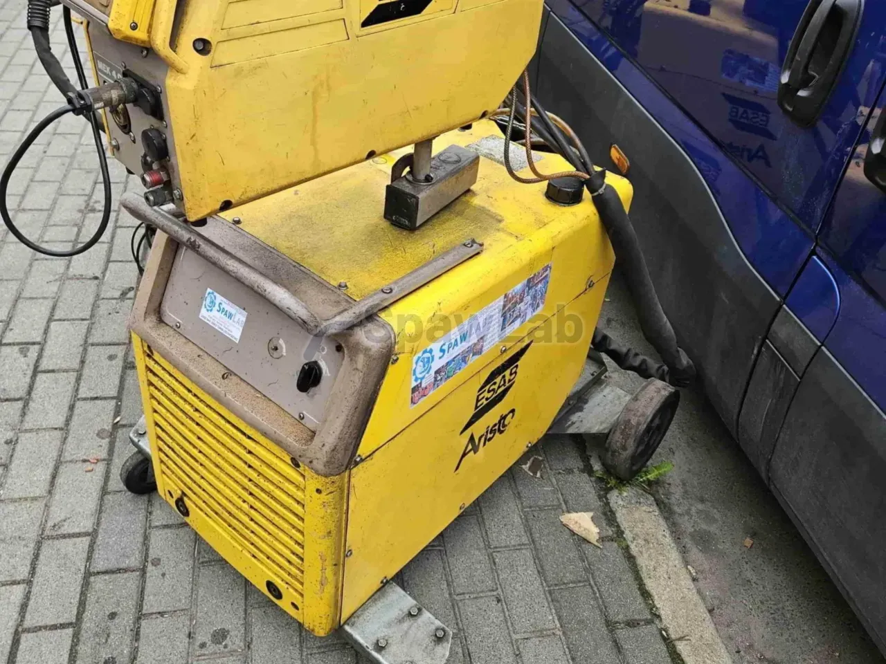 ESAB ARISTO MIG LUD 320 A, gebrauchtes MIG/MAG-Schweißgerät, Bild 3