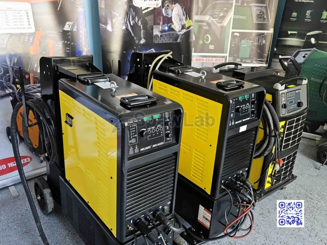 ESAB Heliarc 283iw AC/DC, used TIG welder, photo 11