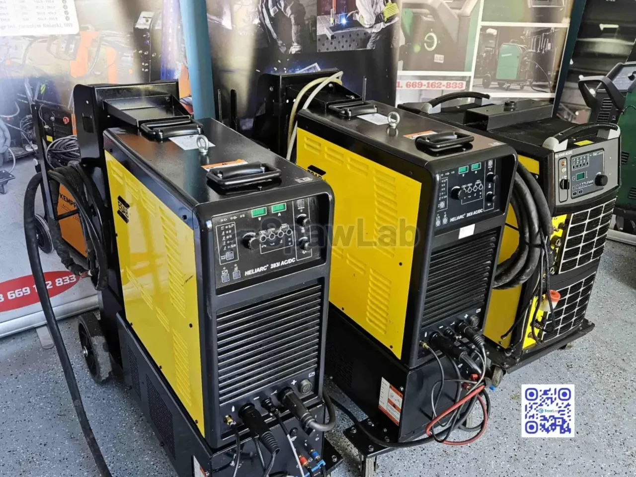 ESAB Heliarc 283iw AC/DC, used TIG welder, photo 12