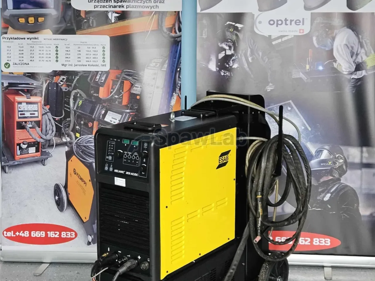 ESAB Heliarc 283iw AC/DC, used TIG welder, photo 3