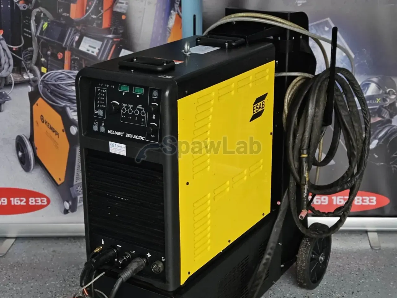 ESAB Heliarc 283iw AC/DC, used TIG welder, photo 4