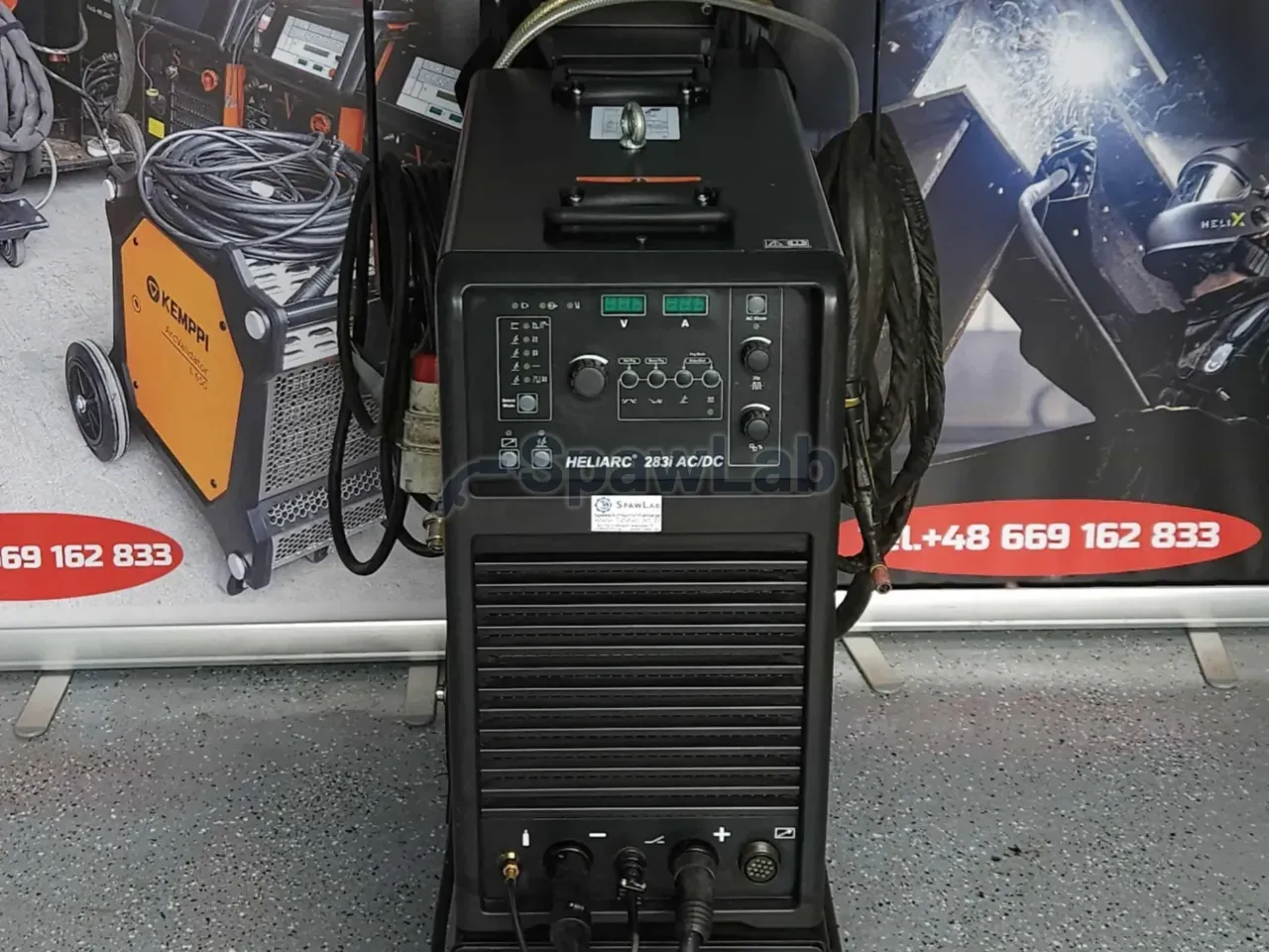 ESAB Heliarc 283iw AC/DC, used TIG welder, photo 7