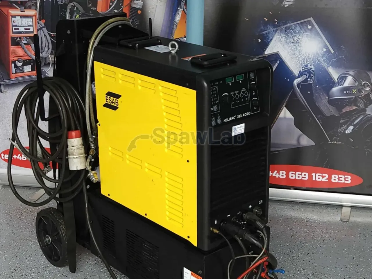 ESAB Heliarc 283iw AC/DC, used TIG welder, photo 9