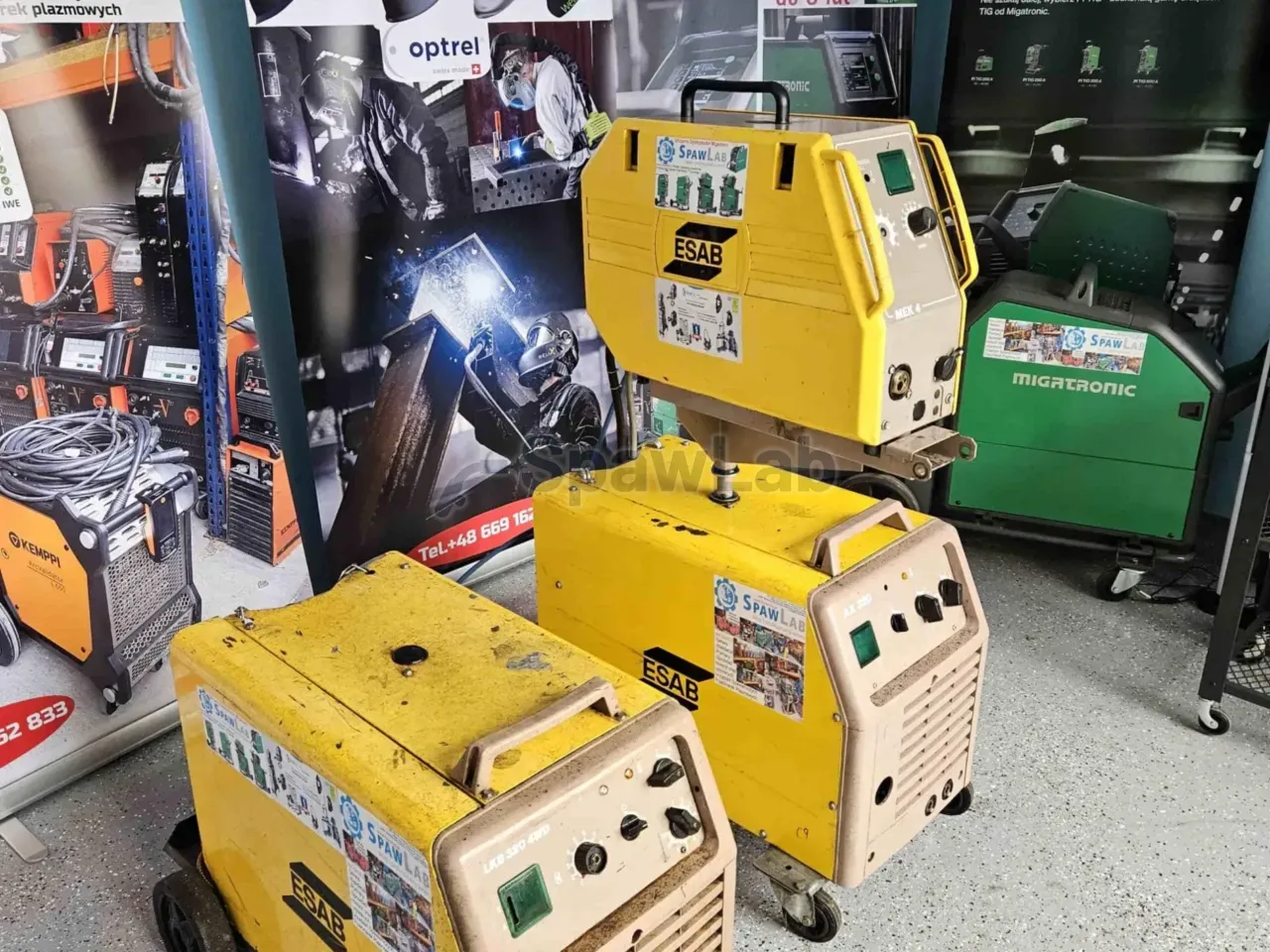 ESAB LAX 320, used MIG/MAG welder