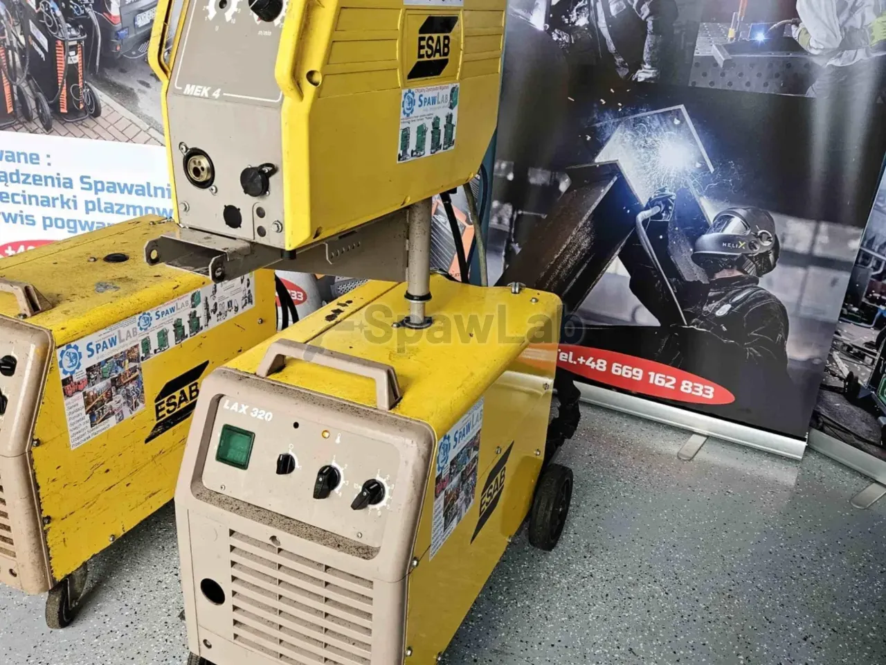 ESAB LAX 320, used MIG/MAG welder, photo 4