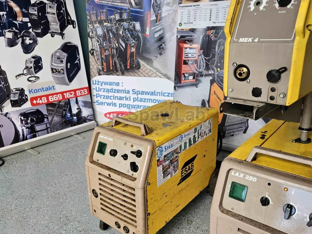ESAB LAX 320, used MIG/MAG welder, photo 7
