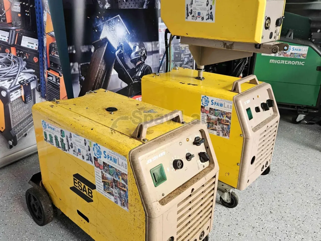 ESAB LAX 320, used MIG/MAG welder, photo 8