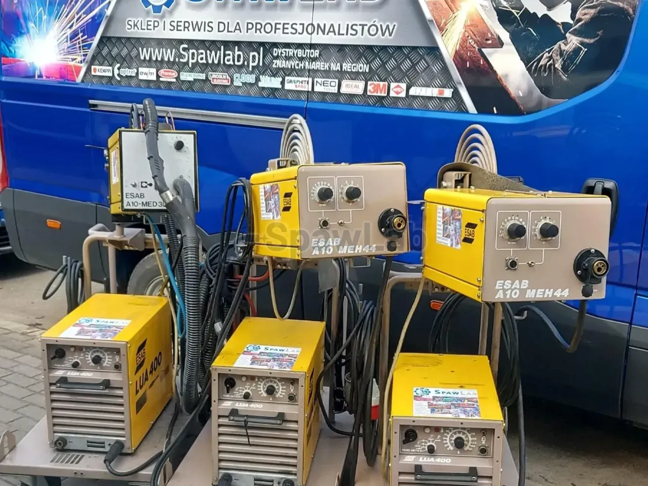 ESAB LUA 400A, used multiprocess welder