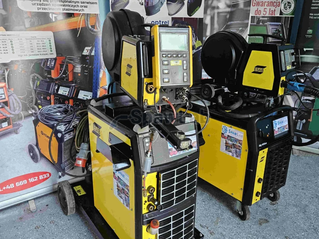 ESAB Aristo Mig 5000iw, used MIG/MAG welder, photo 3
