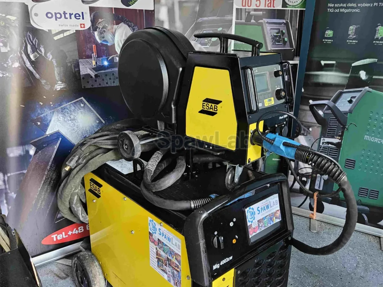 ESAB Origo Mig 4002cw, gebrauchtes MIG/MAG-Schweißgerät, Bild 4