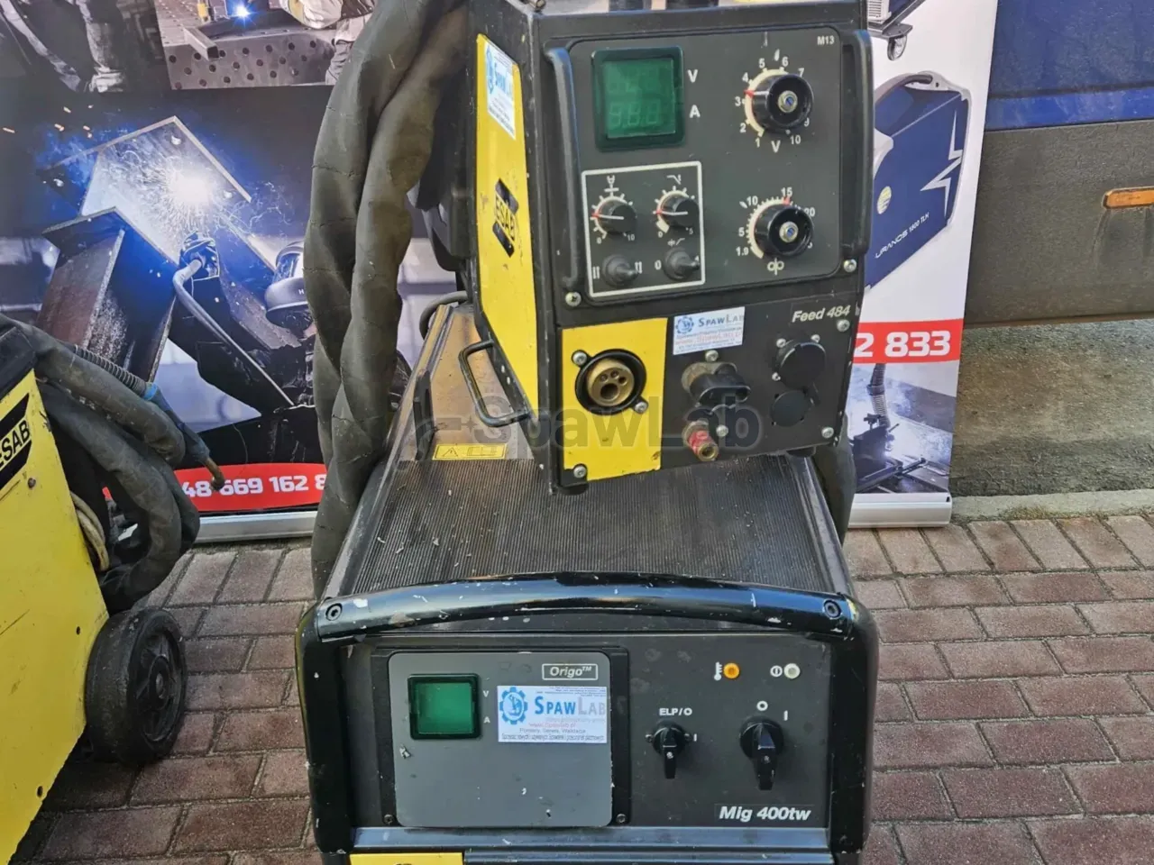 ESAB Origo Mig 400tw, używany egzemplarz z oferty, zdjęcie 3