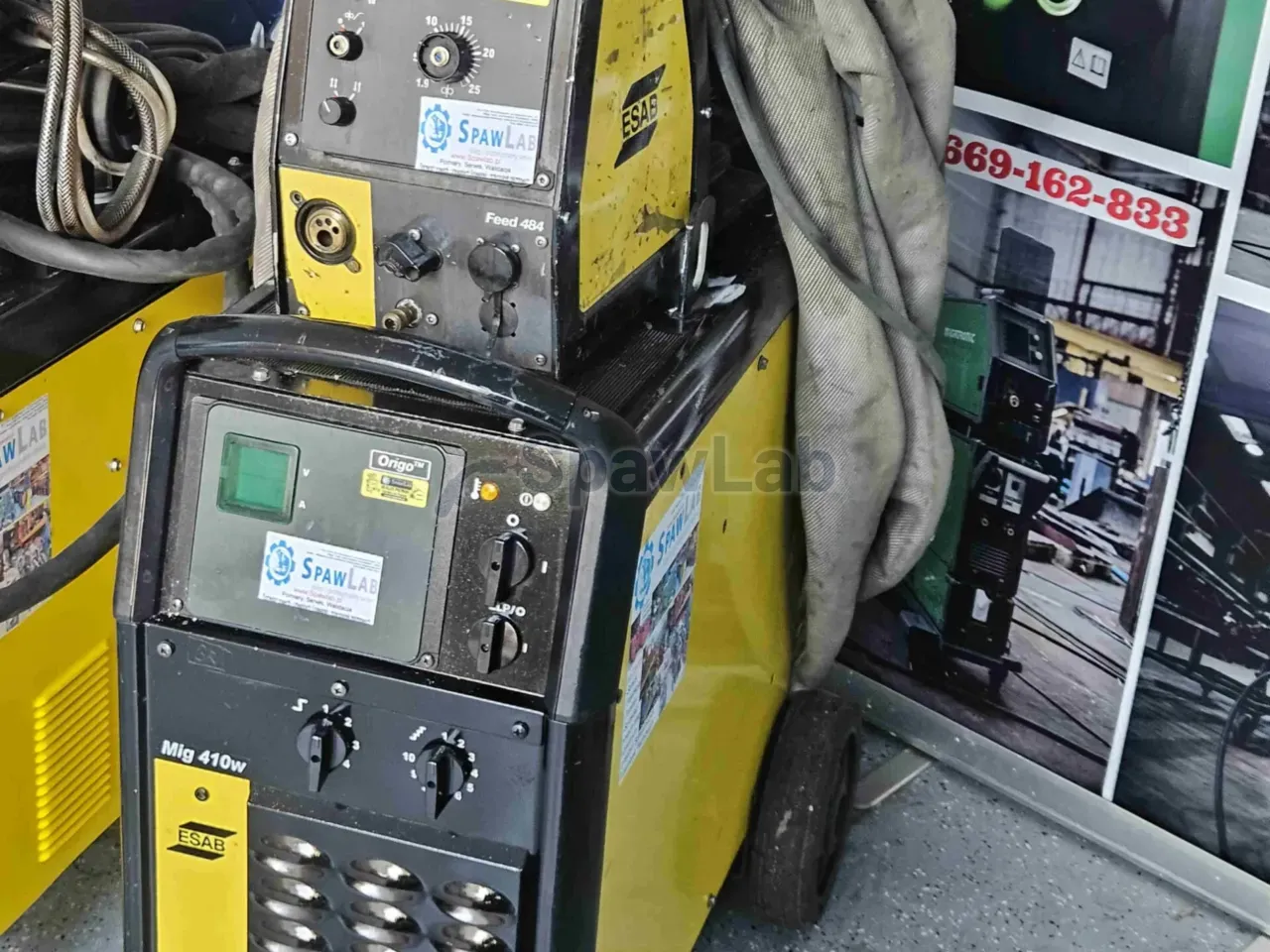 ESAB Origo Mig 410w, gebrauchtes MIG/MAG-Schweißgerät, Bild 2