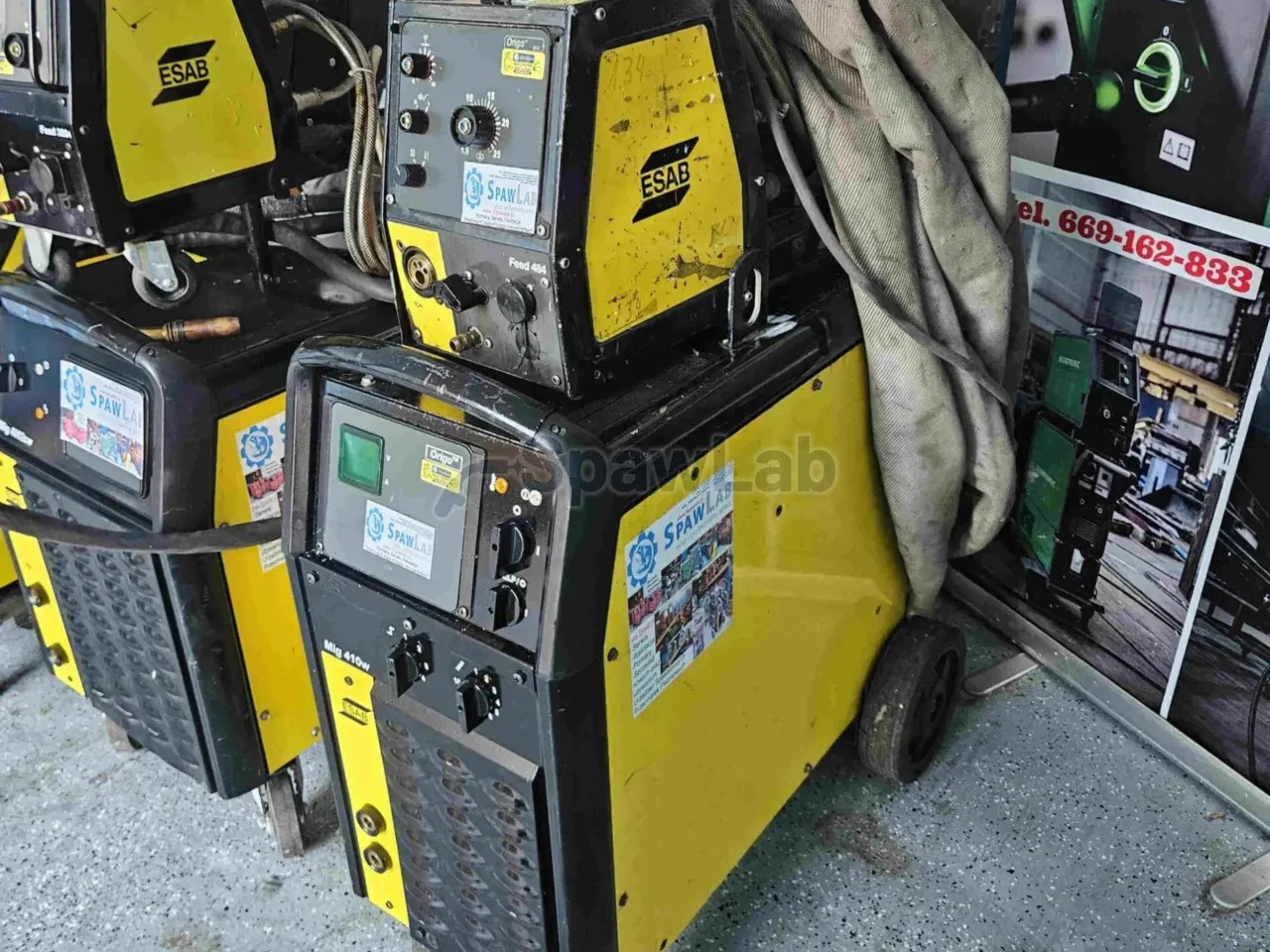 ESAB Origo Mig 410w, gebrauchtes MIG/MAG-Schweißgerät, Bild 4