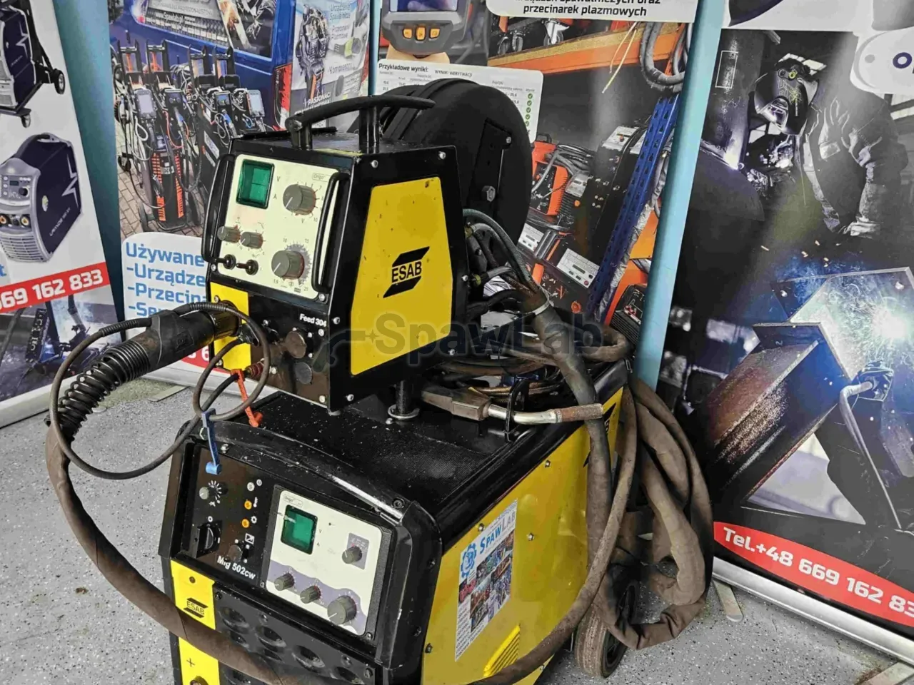ESAB Origo Mig 502cw, gebrauchtes MIG/MAG-Schweißgerät, Bild 8