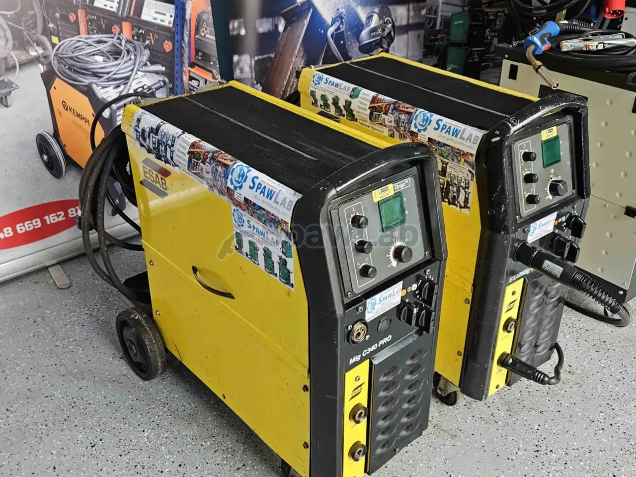 ESAB Origo Mig C340 Pro, gebrauchtes MIG/MAG-Schweißgerät, Bild 12