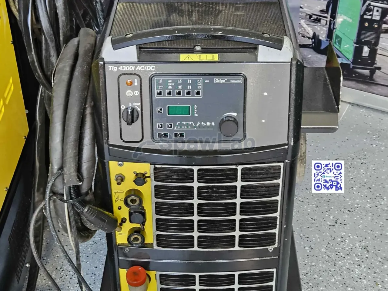 ESAB Origo Tig 4300iw AC/DC, gebrauchtes WIG-Schweißgerät, Bild 5
