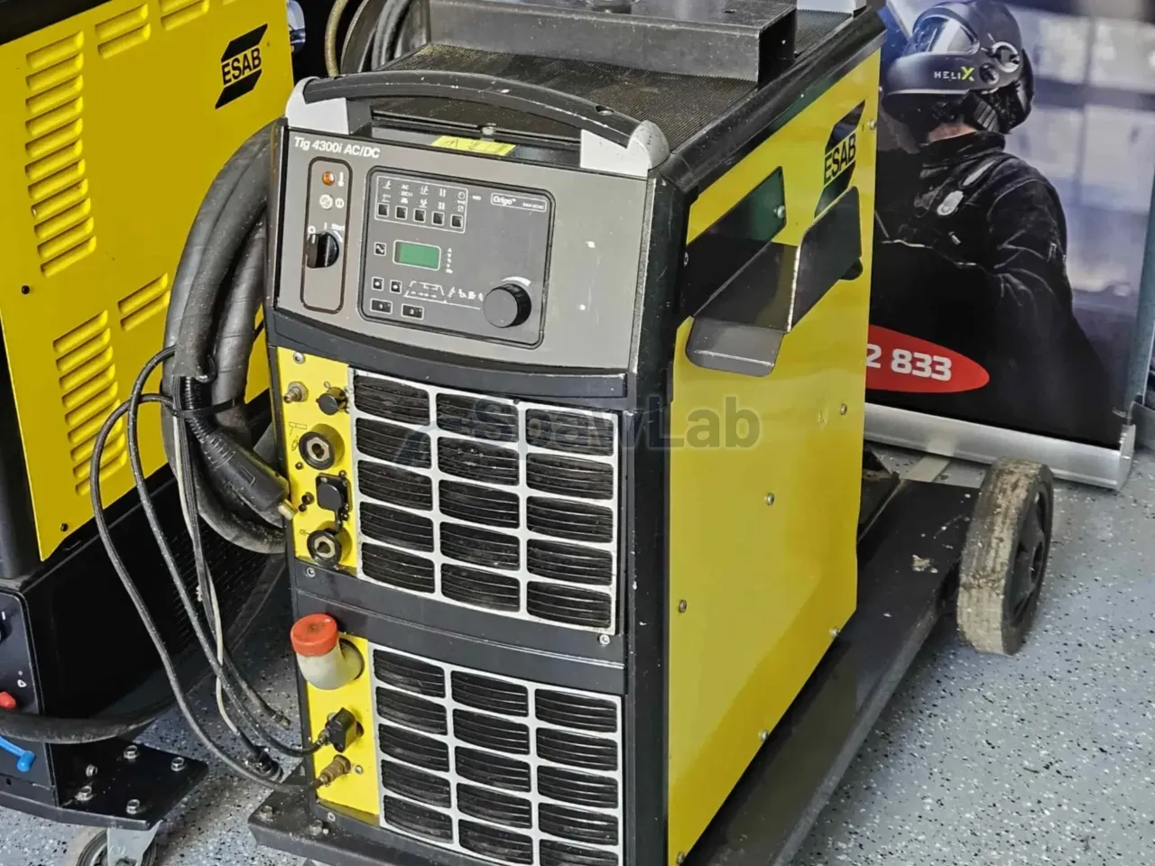 ESAB Origo Tig 4300iw AC/DC, gebrauchtes WIG-Schweißgerät, Bild 6