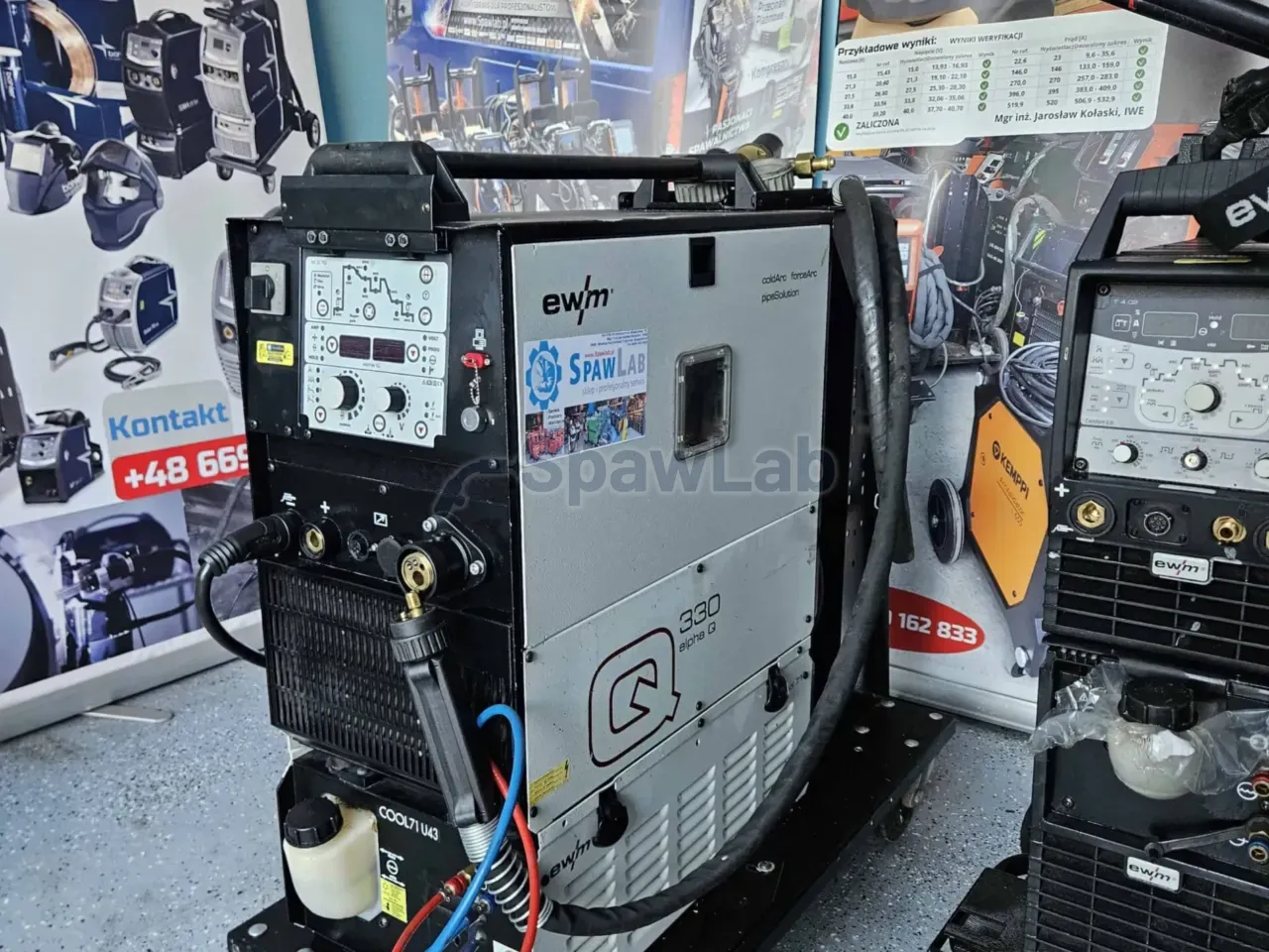 EWM Alpha Q 330, gebrauchtes MIG/MAG-Schweißgerät, Bild 8