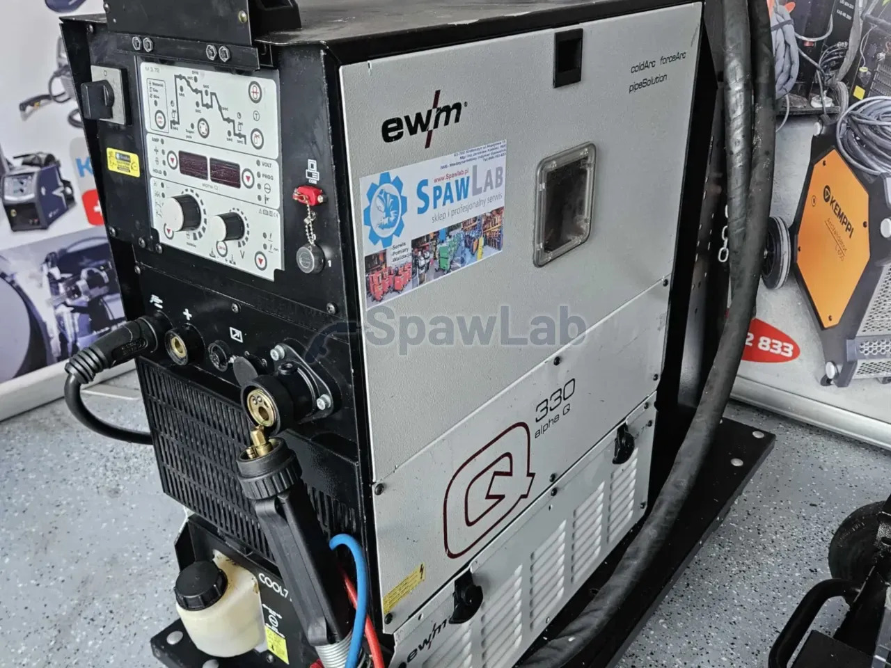 EWM Alpha Q 330, gebrauchtes MIG/MAG-Schweißgerät, Bild 9