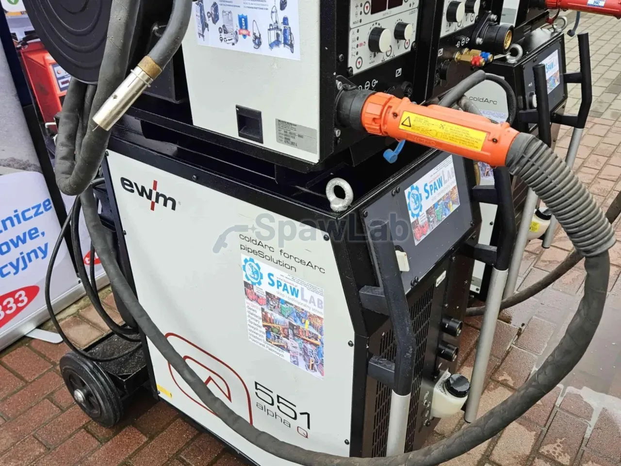 EWM ALPHA Q 551 Pipe Solution, ColdArc, ForceArc, used MIG/MAG welder, photo 5