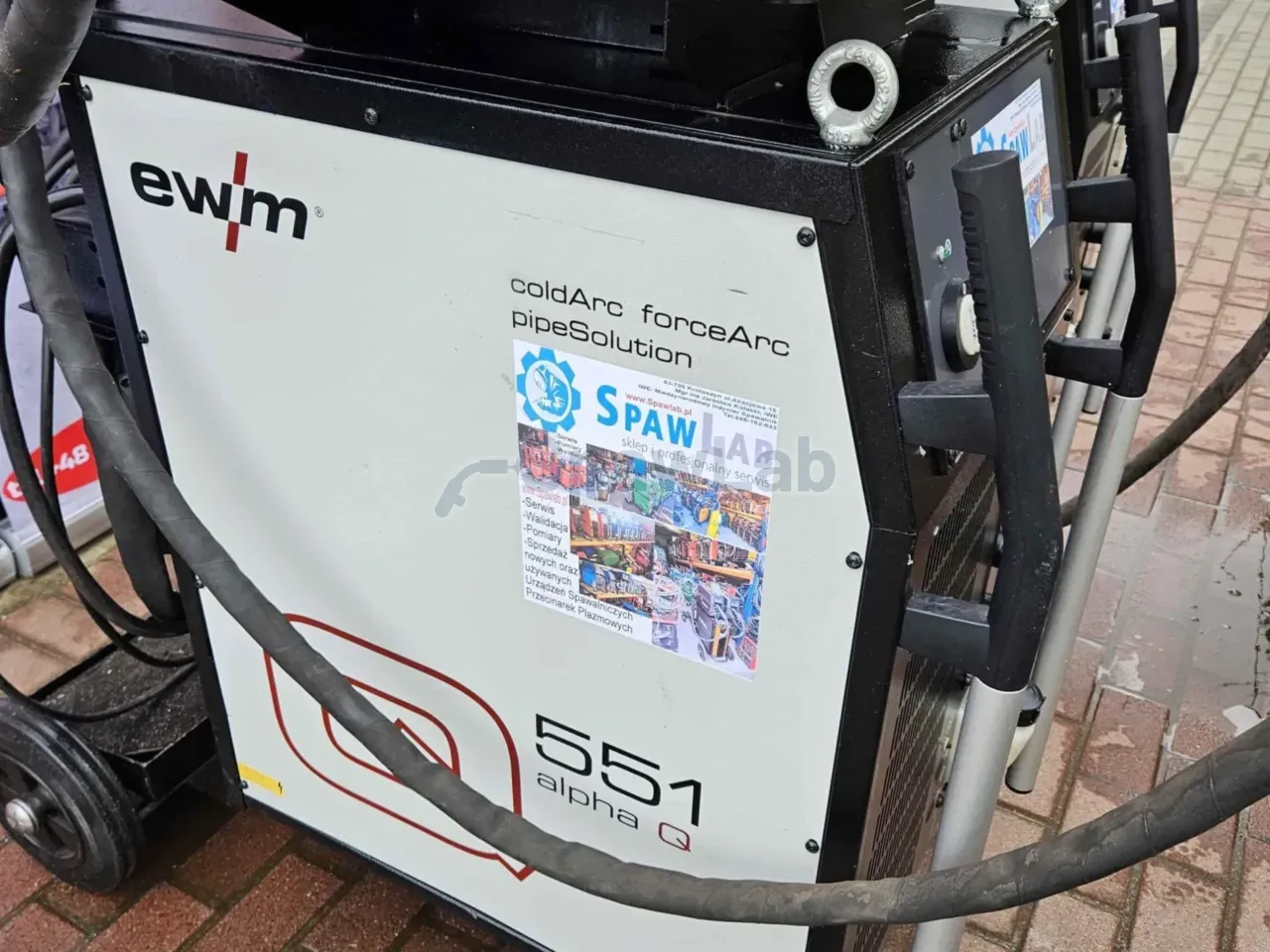 EWM ALPHA Q 551 Pipe Solution, ColdArc, ForceArc, used MIG/MAG welder, photo 6