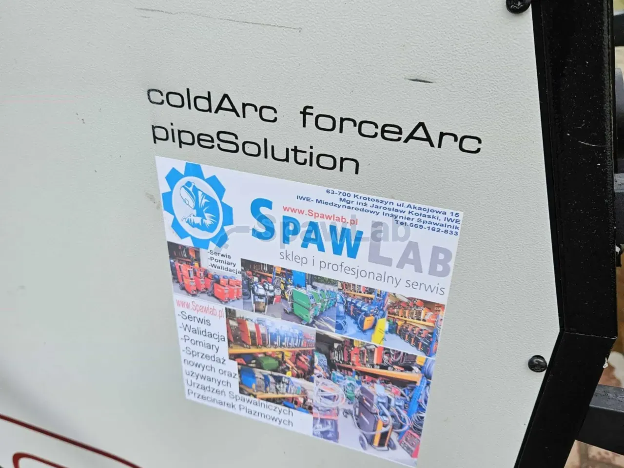 EWM ALPHA Q 551 Pipe Solution, ColdArc, ForceArc, used MIG/MAG welder, photo 7