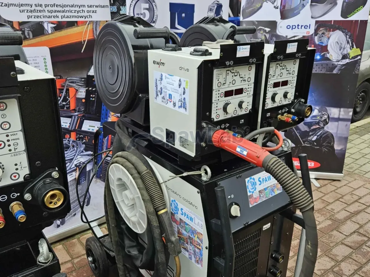 EWM ALPHA Q 551 Pipe Solution, ColdArc, ForceArc, used MIG/MAG welder, photo 9