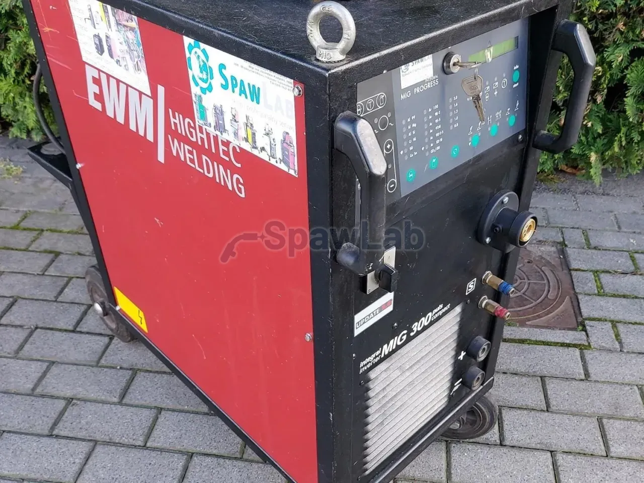 EWM Integral MIG 300 A, gebrauchtes MIG/MAG-Schweißgerät, Bild 2