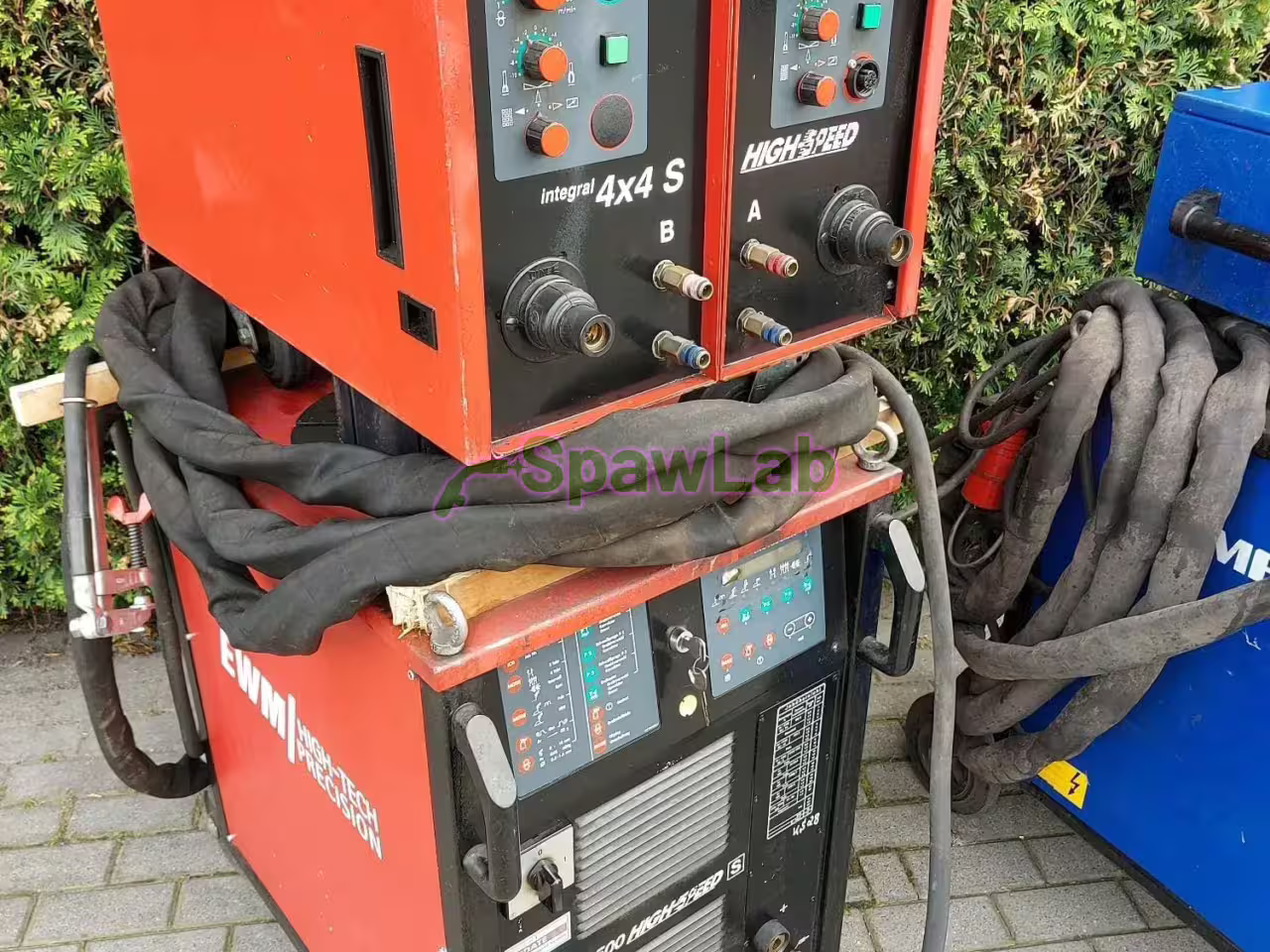 EWM Integral Mig 500 mit zwei Drahtvorschüben, gebrauchtes MIG/MAG-Schweißgerät, Bild 4